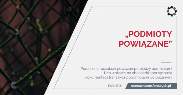 Poradnik Podmioty powiązane